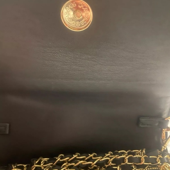 Valentino Orlandi Black Leather crossbody/Clutch - Picture 8 of 17